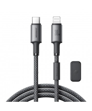 Joyroom S-A50 Unlimited Series 30W USB-C - Lightning Cable with Magnetic Organizer 1.2m - Gray