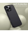 Tech-Protect Silicone MagSafe iPhone 16 Pro Case - Black