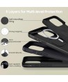 Tech-Protect Silicone MagSafe iPhone 16 Pro Case - Black