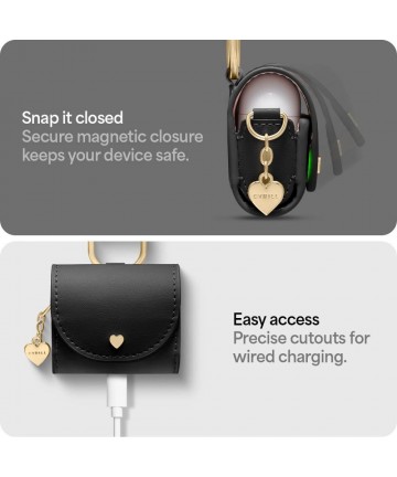 Spigen Cyrill Mini Bag for AirPods 4 - Black