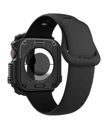Spigen Rugged Armor Case for Apple Watch 10 46mm - Black