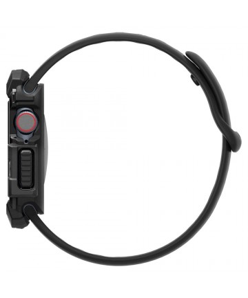 Spigen Rugged Armor Case for Apple Watch 10 46mm - Black