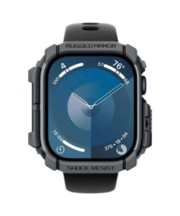 Spigen Rugged Armor Case for Apple Watch 10 46mm - Gray