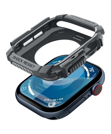 Spigen Rugged Armor Case for Apple Watch 10 46mm - Gray