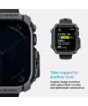 Spigen Rugged Armor Case for Apple Watch 10 46mm - Gray