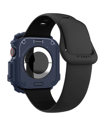 Spigen Rugged Armor Case for Apple Watch 10 46mm - Navy Blue