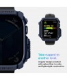 Spigen Rugged Armor Case for Apple Watch 10 46mm - Navy Blue