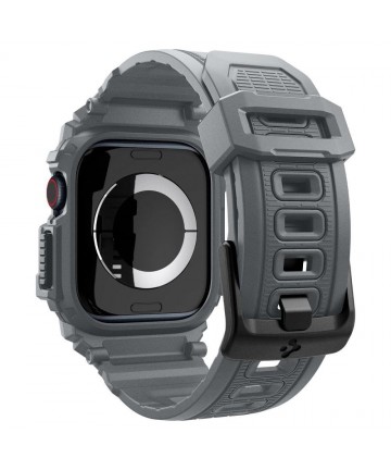 Spigen Rugged Armor Case for Apple Watch 10 46mm - Gray