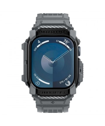 Spigen Rugged Armor Case for Apple Watch 10 46mm - Gray