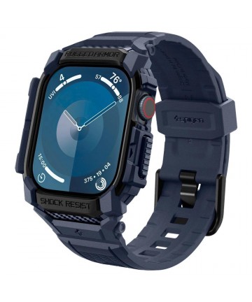 Spigen Rugged Armor "Pro" Apple Watch Strap 46mm - Blue