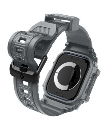 Spigen Rugged Armor Case for Apple Watch 10 46mm - Gray