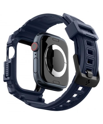 Spigen Rugged Armor "Pro" Apple Watch Strap 46mm - Blue