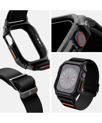 Spigen Lite Fit "PRO" Strap for Apple Watch 10 42mm - Black