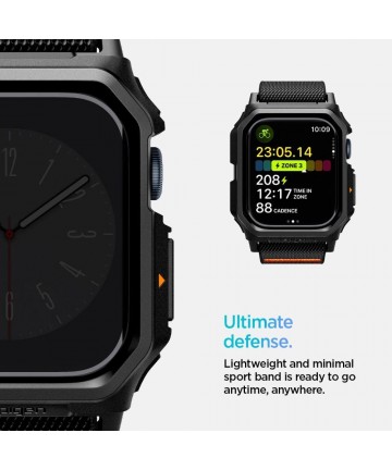 Spigen Lite Fit "PRO" Strap for Apple Watch 10 42mm - Black