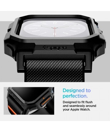 Spigen Lite Fit "PRO" Strap for Apple Watch 10 42mm - Black