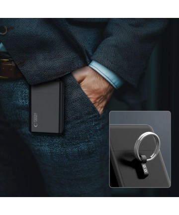 Tech-Protect KLR200 Metal Car Key Case RFID Blocking - Black