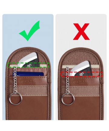 Tech-Protect KLR100 RFID Blocking Car Key Case - Brown