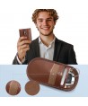 Tech-Protect KLR100 RFID Blocking Car Key Case - Brown