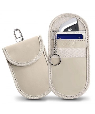 Tech-Protect KLR100 RFID Blocking Car Key Case - Beige