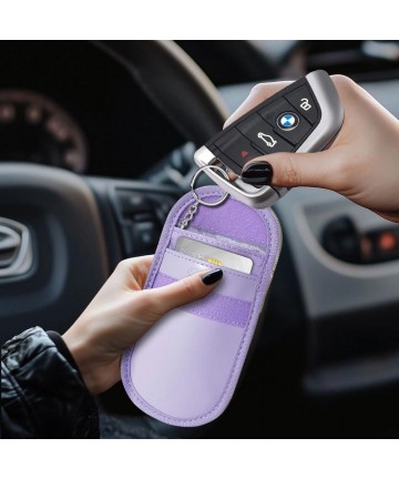 Tech-Protect KLR100 RFID Blocking Car Key Case - Purple