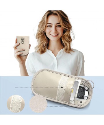 Tech-Protect KLR100 RFID Blocking Car Key Case - Beige