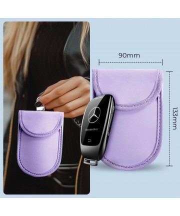 Tech-Protect KLR100 RFID Blocking Car Key Case - Purple