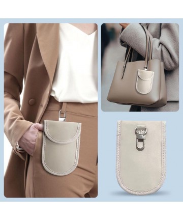 Tech-Protect KLR100 RFID Blocking Car Key Case - Beige