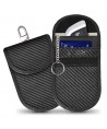 Tech-Protect KLR100 RFID Blocking Car Key Case - Black - Carbon