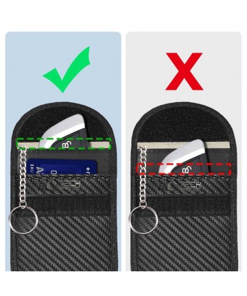 Tech-Protect KLR100 RFID Blocking Car Key Case - Black - Carbon