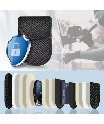 Tech-Protect KLR100 RFID Blocking Car Key Case - Black - Carbon