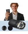 Tech-Protect KLR100 RFID Blocking Car Key Case - Black - Carbon