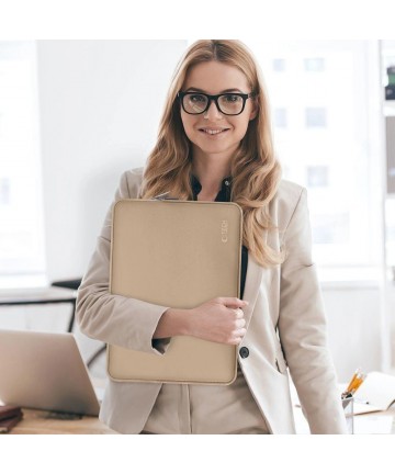 Tech-Protect Neoslim 15-16" Laptop Bag - Beige