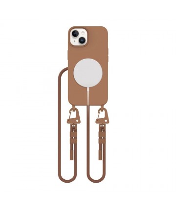 Tech-Protect MagNecklace MagSafe iPhone 13 Case - Brown