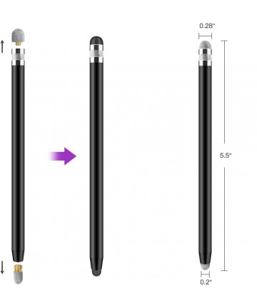 Tech-Protect USP100 4-TIP Touch Stylus Passive Pen - Purple