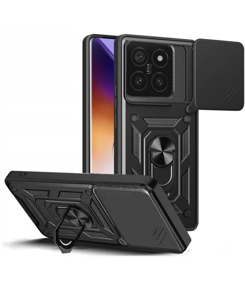 Tech-Protect CamShield Pro Case for Xiaomi 14T - Black