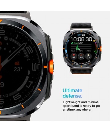 Spigen Fit Lite Strap for Galaxy Watch Ultra 47mm - Black