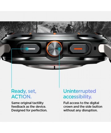 Spigen Fit Lite Strap for Galaxy Watch Ultra 47mm - Black