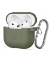 Tech-Protect Silicone Hook Case for AirPods 4 - Green