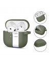 Tech-Protect Silicone Hook Case for AirPods 4 - Green