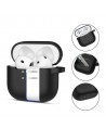 Tech-Protect Silicone Hook Case for AirPods 4 - Black