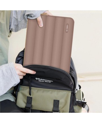 Tech-Protect Puffy 13-14" Laptop Bag - Brown