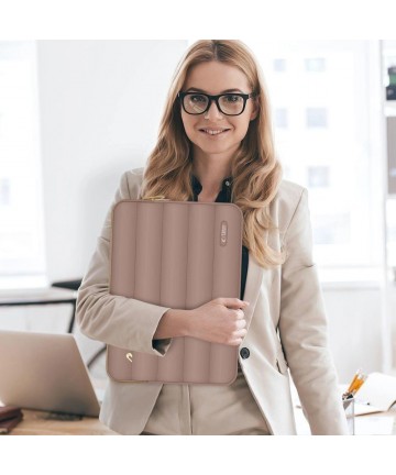Tech-Protect Puffy 13-14" Laptop Bag - Brown