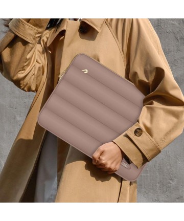 Tech-Protect Puffy 13-14" Laptop Bag - Brown