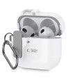 Tech-Protect Slim Hook Case for AirPods 4 - White