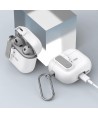 Tech-Protect Slim Hook Case for AirPods 4 - White