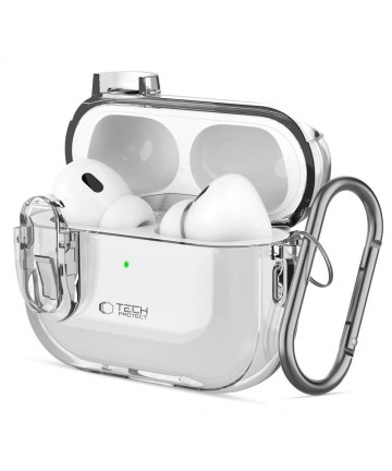 Tech-Protect Slim Hook Case for AirPods 1 / 2 - Clear