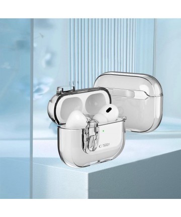 Tech-Protect Slim Hook Case for AirPods 1 / 2 - Clear