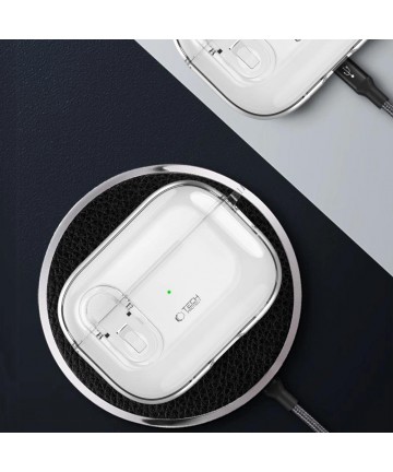 Tech-Protect Slim Hook Case for AirPods 1 / 2 - Clear