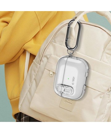 Tech-Protect Slim Hook Case for AirPods 1 / 2 - Clear