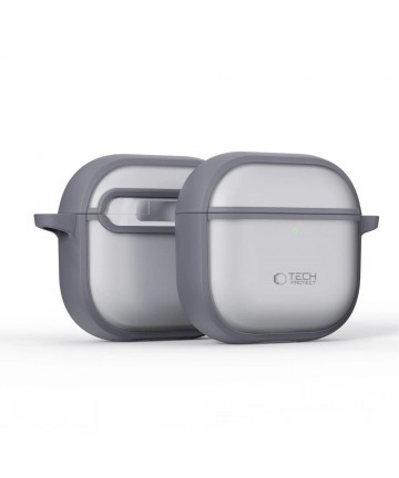 Tech-Protect Slim Hook Case for AirPods 4 - Gray